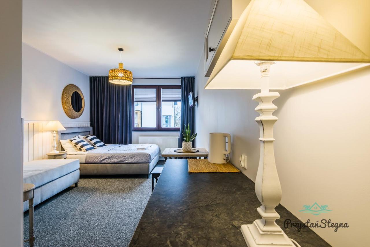 Przystan Stegna Apartman Stegna  Kültér fotó